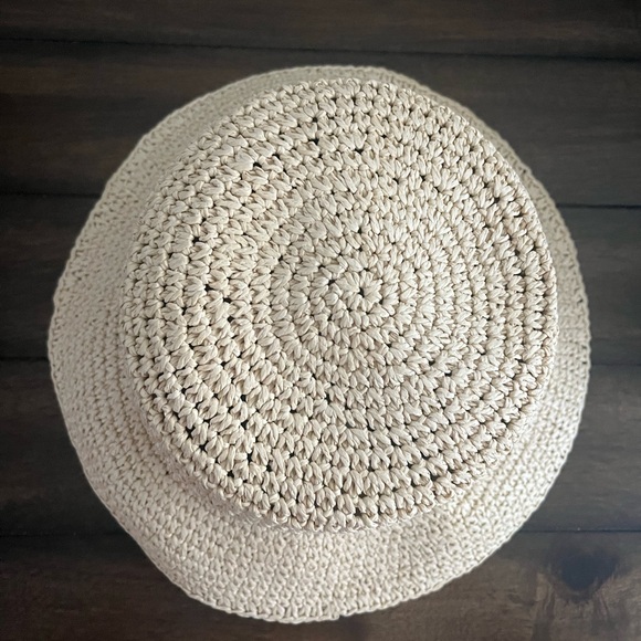 Madewell Straw Bucket Hat s/m - Picture 2 of 4